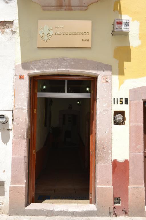 Hotel Casa Santo Domingo Zacatecas Eksteriør billede